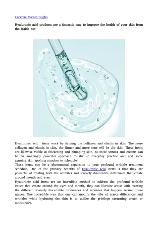 Hyaluronic acid 5