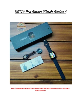 MC72 Pro Smart Watch Series 6-converted