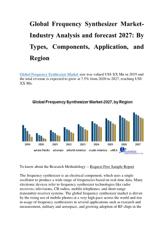 Global Frequency Synthesizer Market