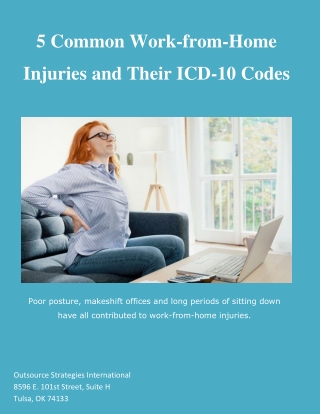 5 Common Work-from-Home Injuries and their ICD-10 Codes