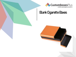 Get Blank Cigarette Boxes with printed your logo