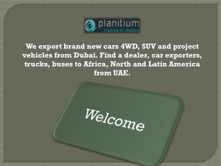 New Vehicles In Dubai - A Guide To Understand New Cars Trading