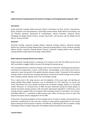 Industrial Coatings Market Analysis.docx