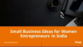 Small Business Ideas for Women Entrepreneurs in India-converted