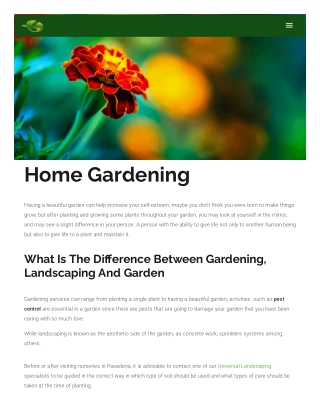 Best Gardening services