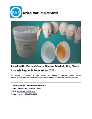 Asia-Pacific Medical Grade Silicone Market Trends, Size, Competitive Analysis an