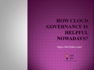 Cloud Governance