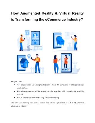 How Augmented Reality & Virtual Reality is Transforming the eCommerce Industry_