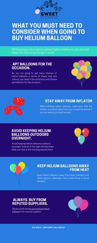 What You Must Need to Consider When Going to Buy Helium Balloon