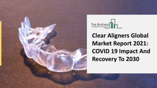 Clear Aligners Market Expected To Witness High Growth During The Forecast Period