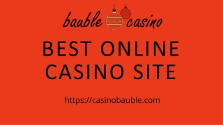 The Best Casino Site in Korea