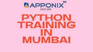 Python Training in Mumbai
