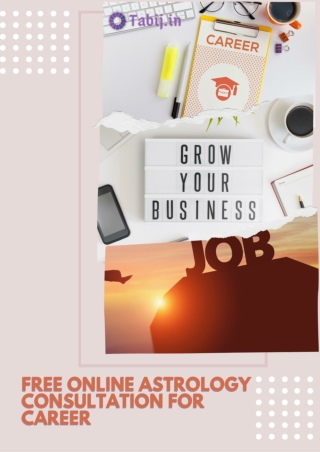Free online astrology consultation for career by honest astrologer