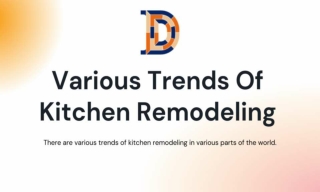 Various Trends Of Kitchen Remodeling