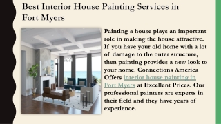 Choose the Best Exterior House Painting Services in Fort Myers