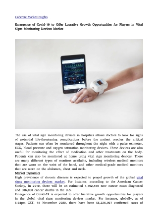 Vital Signs Monitoring Devices06