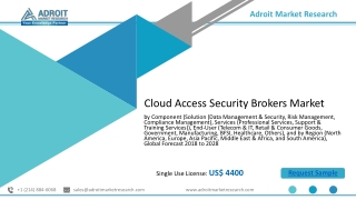 Cloud Access Security Brokers Market Growth, Trends, Absolute Opportunity and Va