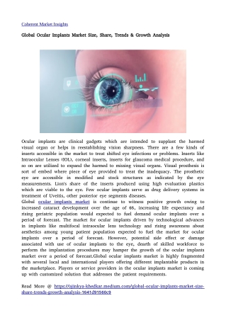Ocular Implants 06