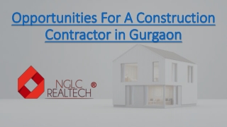 Opportunities For A Construction Contractor in Gurgaon