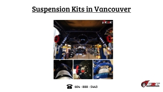 Suspension kits in Vancouver - Coast 2 Coast