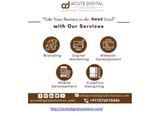 Digital Marketing Agency in Pune - Acute Digital Solutions