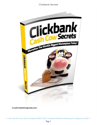 Make money with clickbank