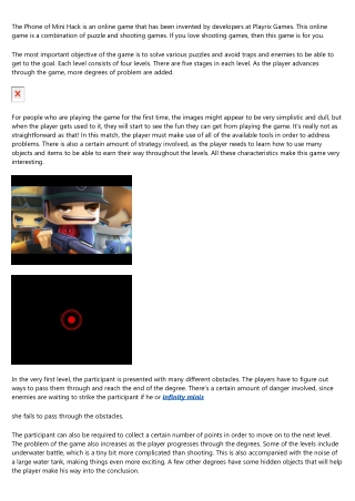Call of Mini Hack