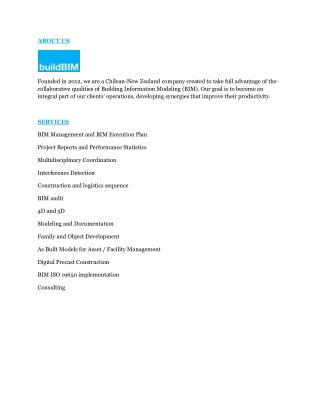 Chile build bim