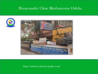 Homeopathy Clinic Bhubaneswar Odisha