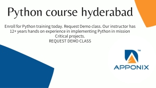 Python course hyderabad