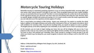 Motorbike Tours Portugal