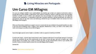 Um Curso EM Milagres