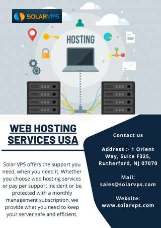 Web Hosting Services USA