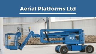 Elevated Platform Hire