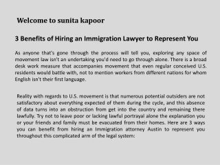 3 Benefits of Hiring an Immigration Lawyer to Represent You