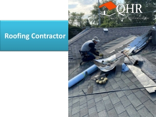 Roofing Contractor