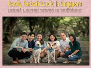 Family Portrait Studio in Singapore