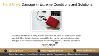 External Data Recovery Services by Techchef