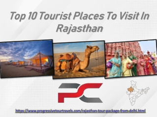 Top 10 Tourist Places To Visit In Rajasthan