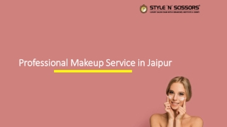 Professional Makeup Service in Jaipur