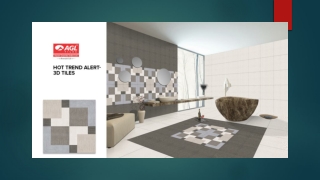 Learn How 3D Tiles are Rocking in Tile Industry