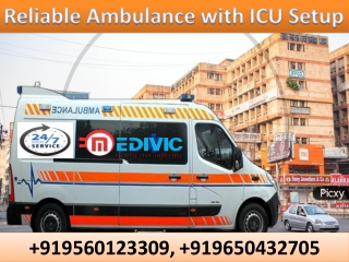 Hire Low-Cost Ambulance Service in Ranchi Top-Class Medical Support