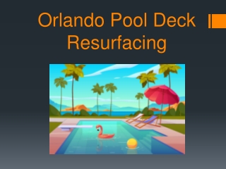 Products used for pool deck resurfacing