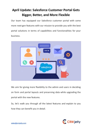 April Update_ Salesforce Customer Portal Gets Bigger, Better, and More Flexible