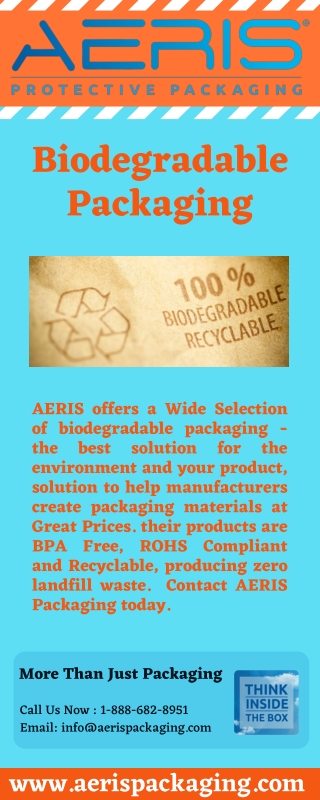Biodegradable Packaging
