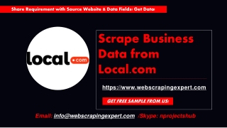 Scrape Business Data from Local.com