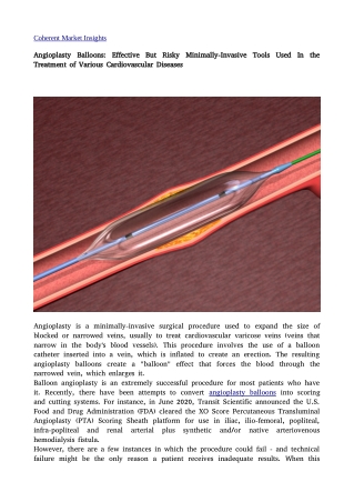 Angioplasty Balloons7