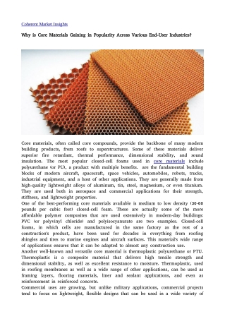 Core Materials7