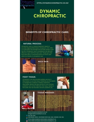 Benefits of chiropractic care