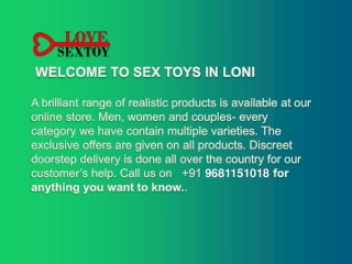 Sex Toys In Loni